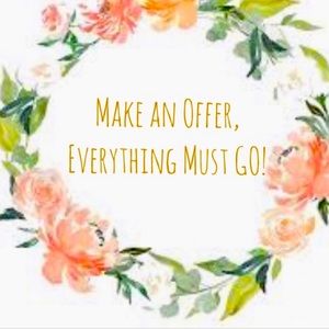 Closet clean out everything must go!